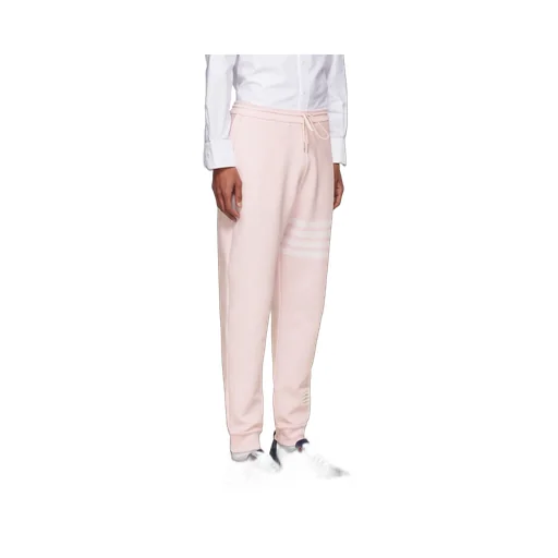 Ottoman Rib 4-Bar Stripe Track Pants