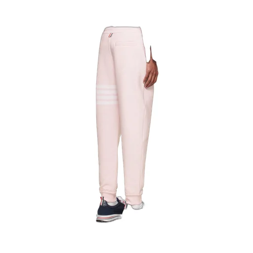 Ottoman Rib 4-Bar Stripe Track Pants