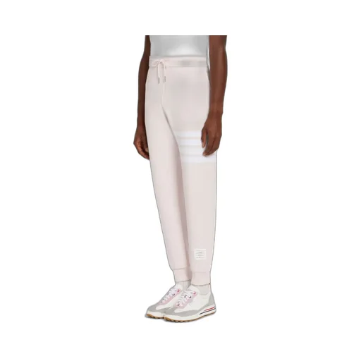 Ottoman Rib 4-Bar Stripe Track Pants