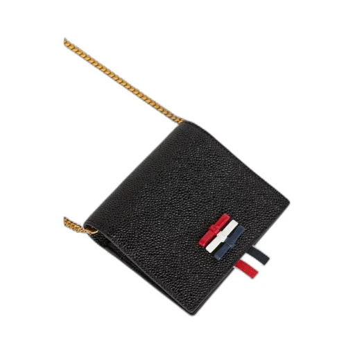 Thom Browne Rwb Bow Chained Wallet