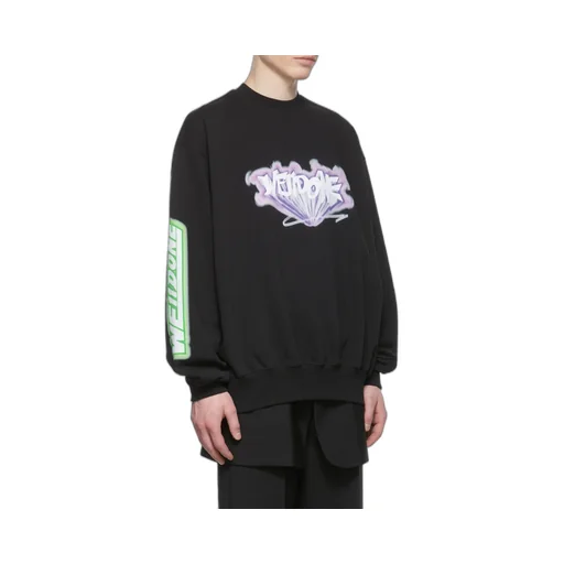 Graffiti Logo-Print Sweatshirt
