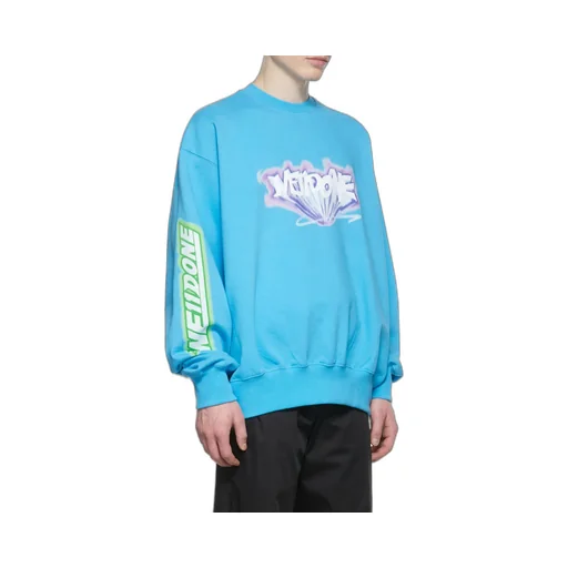 Graphic-Print Cotton Sweatshirt