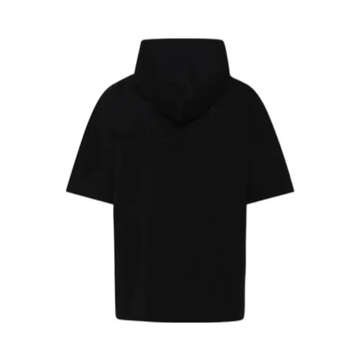 Hooded S/S T-Shirt Black Black