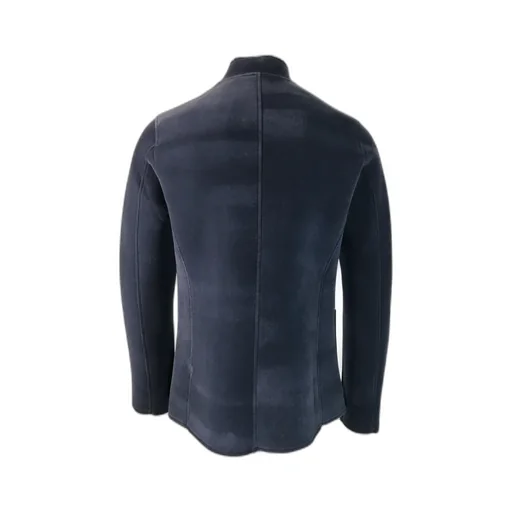 Logo Single-Breasted Collar Coat