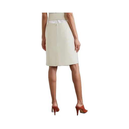 Cut Embossed Skirt