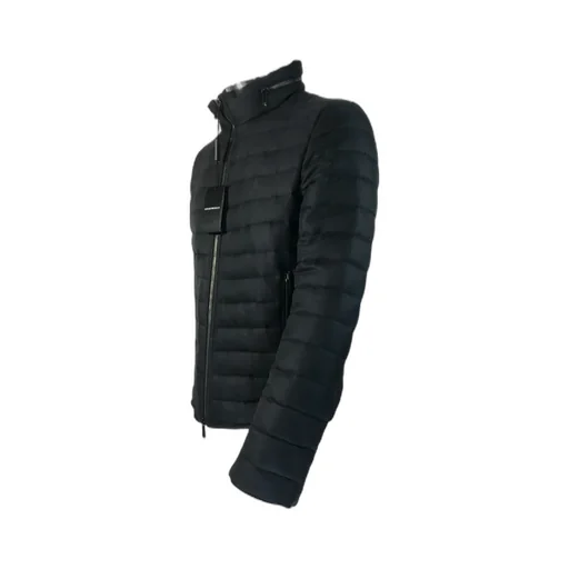 Down Jacket With Standing Collar
