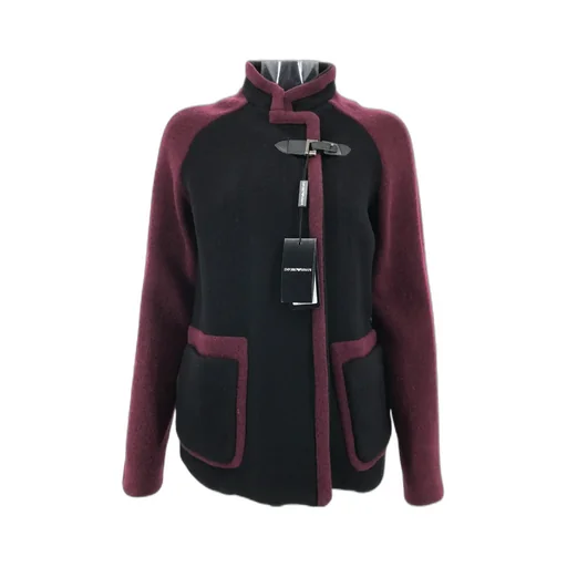 Spliced Long-Sleeved Casual Jacket