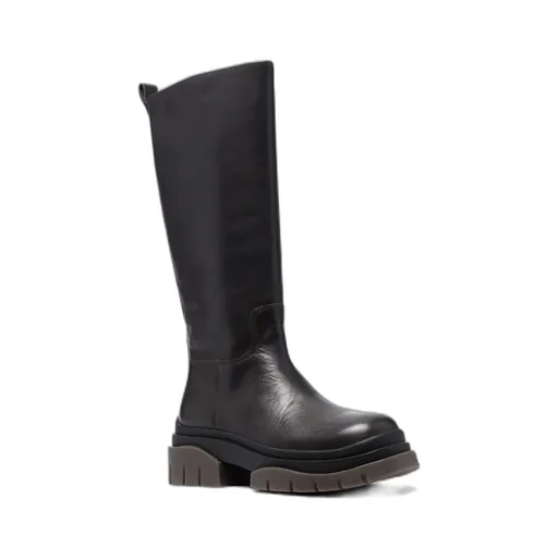Supremium 60Mm Knee Length Leather Boots
