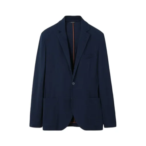 Sweater Single-Breasted Blazer