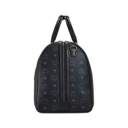Black Printed Handbag