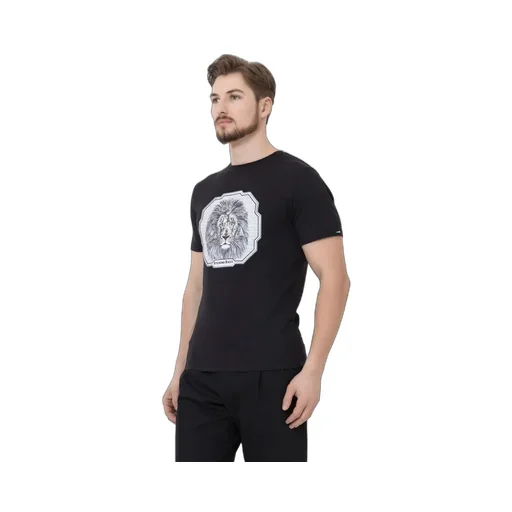 T-Shirt With Round Neck And Short Sleeves