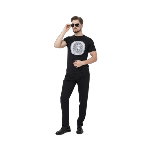 T-Shirt With Round Neck And Short Sleeves