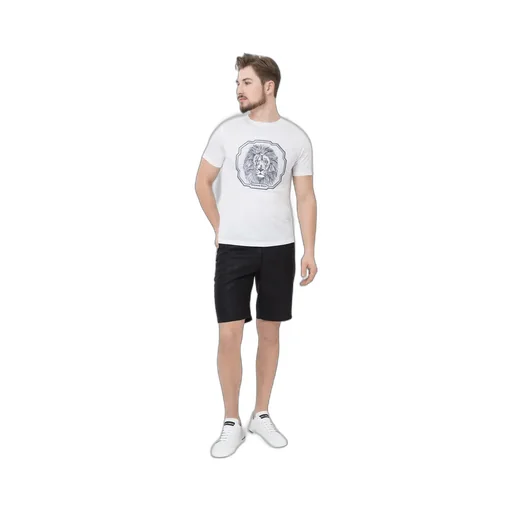 Logo Embroidery Detail Short-Sleeved T-Shirt