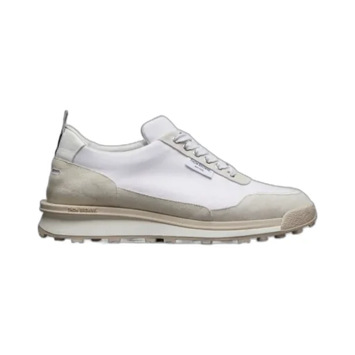 Thom Browne Round Toe Lace-Up Sneakers