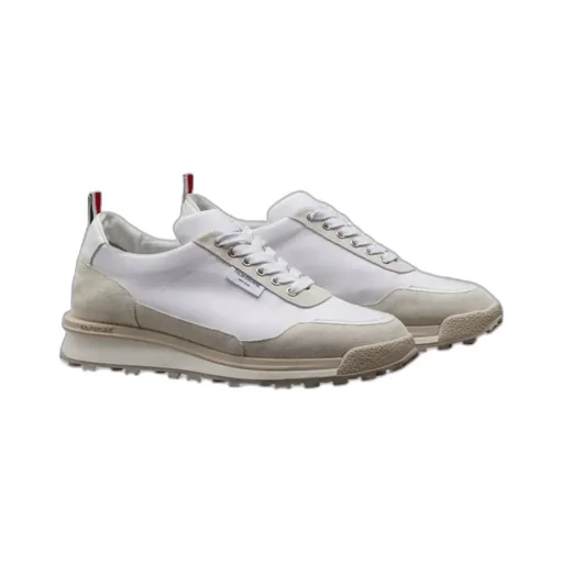 Thom Browne Round Toe Lace-Up Sneakers