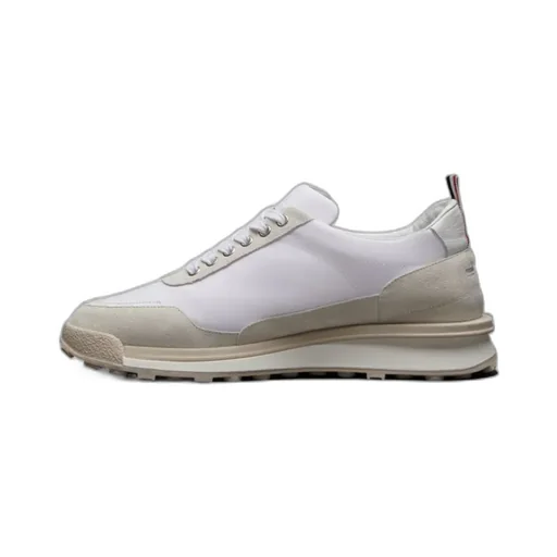 Thom Browne Round Toe Lace-Up Sneakers