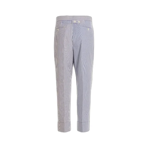 Thom Browne Striped Maxi Turn-Up Hem Pants