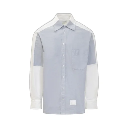 Thom Browne	Panelled Button-Up Shirt