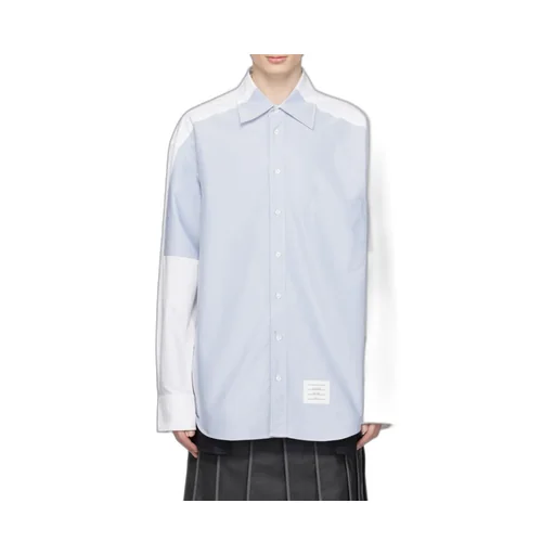 Thom Browne	Panelled Button-Up Shirt