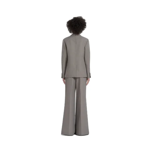Marni Houndstooth Checked Single-Breasted Jacket