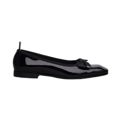 Thom Browne Bow-Detailed Ballerina Shoes
