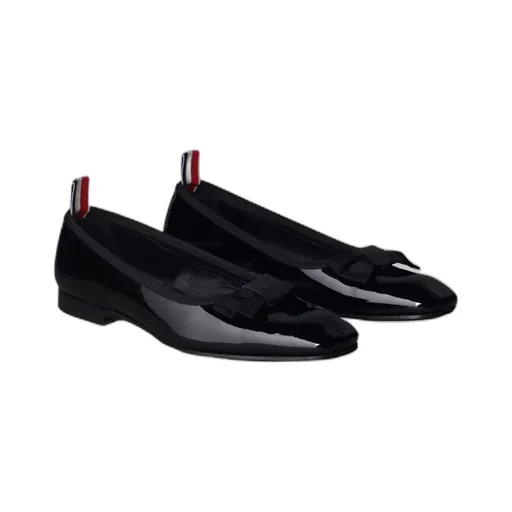 Thom Browne Bow-Detailed Ballerina Shoes