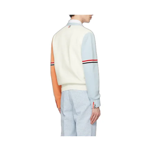 Thom Browne Color-Block Buttoned Cardigan