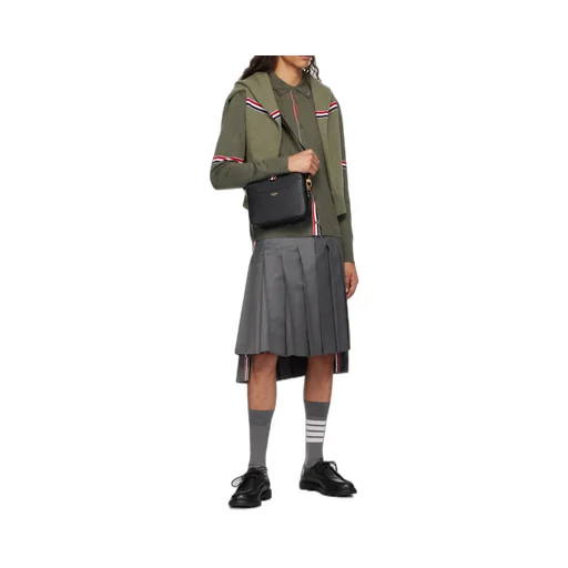 Thom Browne Rwb Stripe Buttoned Cardigan