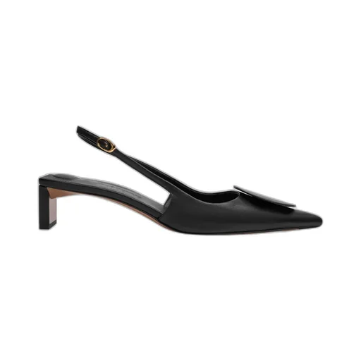 Jacquemus Circle Square Kitten Slingbacks