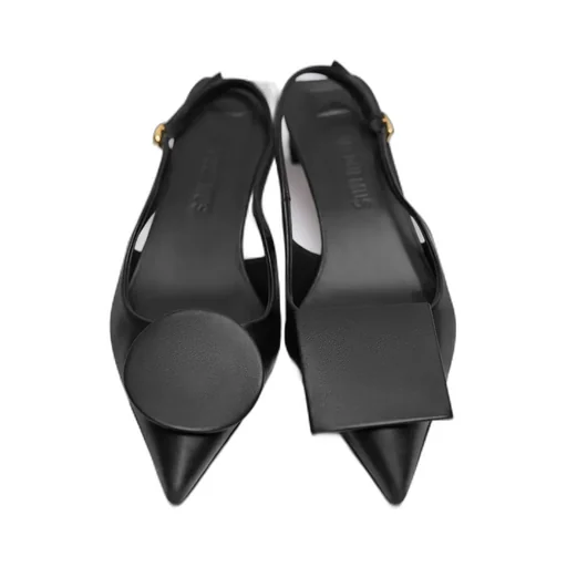 Jacquemus Circle Square Kitten Slingbacks
