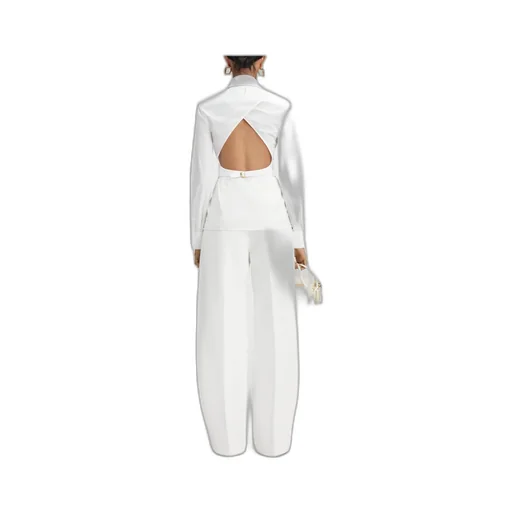 Jacquemus Fitted Backless Shirt