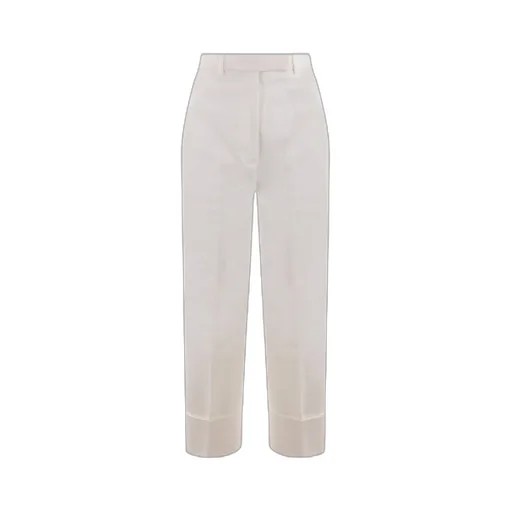 Thom Browne Rwb Stripe Wide-Leg Trousers