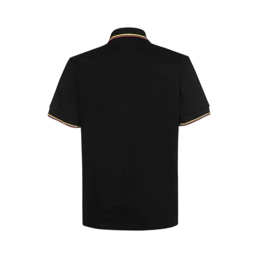Waved Logo Print Polo Shirt