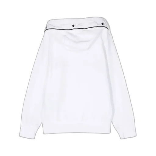 Stone Island Junior Embroidered Hoodie