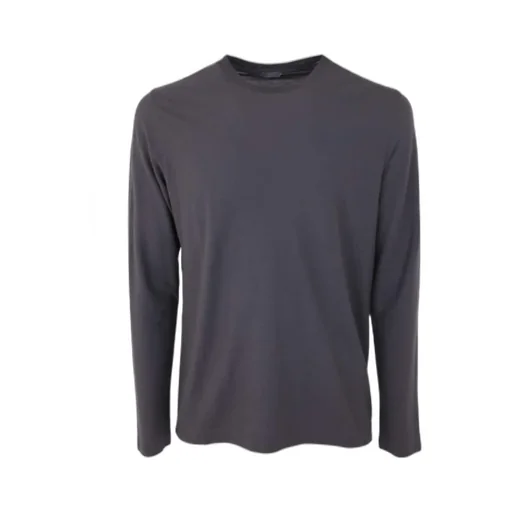 Long-Sleeved Cotton Sweatshirt
