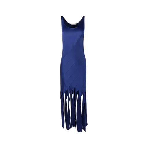 Stella Mccartney Fringed Hem Sleeveless Dress