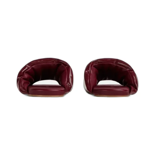 Logo Leather Sandals