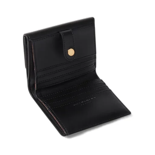Stella Mccartney S-Wave Small Flap Wallet