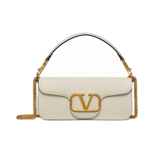 Valentino	Vlogo Plaque Foldover Top Shoulder Bag