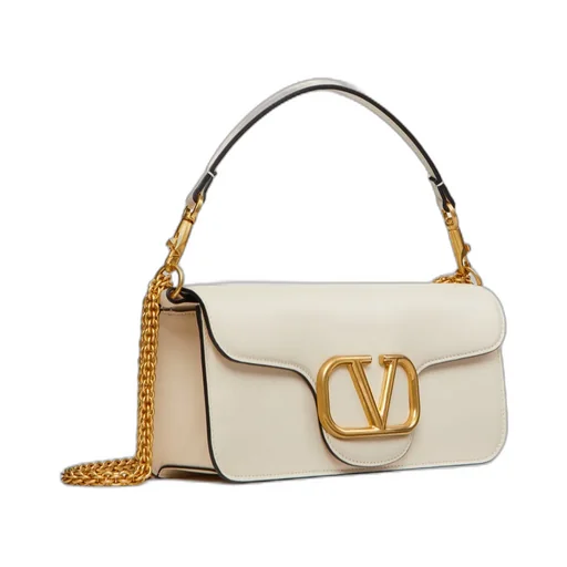 Valentino	Vlogo Plaque Foldover Top Shoulder Bag