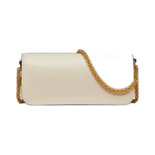 Valentino	Vlogo Plaque Foldover Top Shoulder Bag