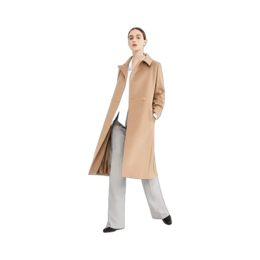 Max Mara Studio Double-Breasted Belted Coat