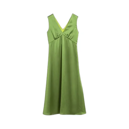 Trumpet Satin Dress