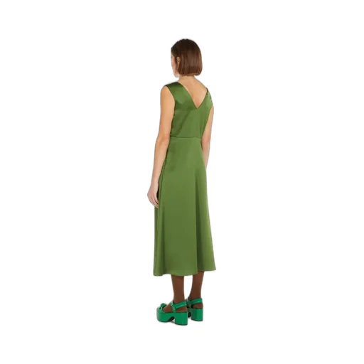Trumpet Satin Dress