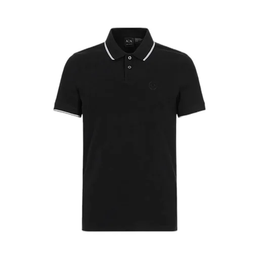 Contrasting-Trim Polo Shirt