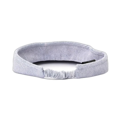 Logo-Embroidered Denim Visor Cap
