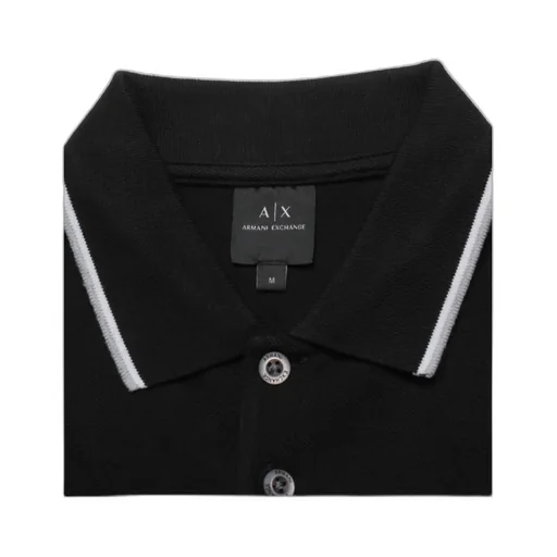 Contrasting-Trim Polo Shirt