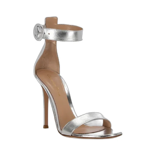 Gianvito Rossi Portofino Buckle-Strapped Heeled Sandals
