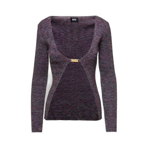 Glittered V-Neck Cardigan