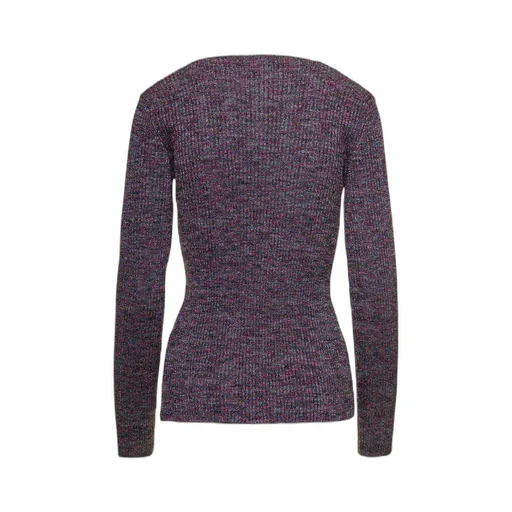Glittered V-Neck Cardigan